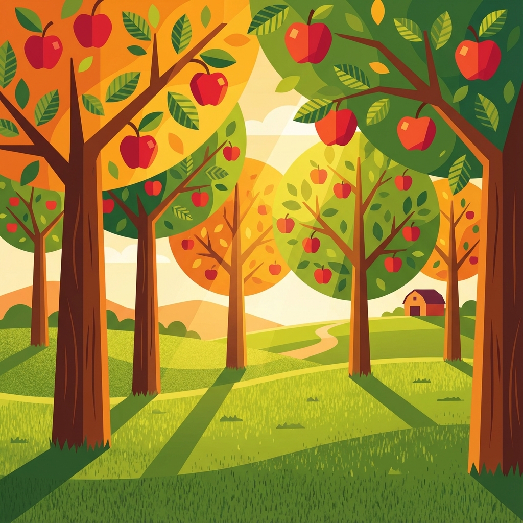 Orchard Background